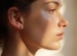 portrait of beautiful woman after treatment